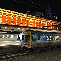 IMG 9060  Les plus anciennes rames sont de type Comeng et datent du début des années 80. Ici à Flinders Street Station