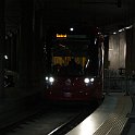 DSC02835  Pyrmont Bay. Le Light Rail de Sydney est alimenté en 750VCC et a un écartement de 1435mm