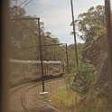 DSC02838  Sur la ligne des Blue Mountains. Le réseau autour de Sydney est électrifié en 1500V CC. Il a un écartement de 1435mm