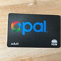 IMG 9297  Opal-Card, carte à pré-paiement pour les transports publics autour de Sydney.