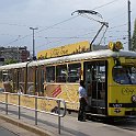 DSC11838  Un tram série E2 pour une course circulaire autour du centre principal de la ville