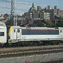 Ecosse014  Locomotive sàrie 18 tractant un IC. La série 18 est produite par Siemens et même si sa forme rappelle la Vectron, elle est en fait dérivée de la Taurus, alors que la 19 est une vectron.