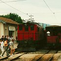 sglm3b  Arrivée du train à la Mure, il y a foule :-)