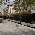 IMG 5376  Le réseau des trams de Marseille est actuellement composé de trois lignes, dont deux ont un tronçon commun entre leur terminus d'Arenc-le-Silo et Belsunce-Alcazar