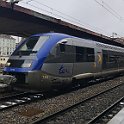 IMG 4707  X 73744 avec un TER Belfort - Besançon à Belfort. On se demande pourquoi un autorail diesel, puisque la ligne est électrifiée...