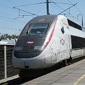 Interrail23 533  A peine le précédent partie, le prochain TGV arrive à Avignon-TGV