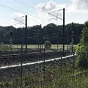 IMG 0190  14 juin 2018: à 6 mois de l'ouverture commerciale de la ligne, les signaux sont déjà en fonction à la gare de Meroux - Gare TGV
