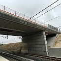 IMG 5813  Le tablier posé de la deuxième voie, vu depuis le quai TGV à Belfort-Montbéliard TGV