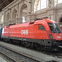 H taurus OBB  Cette Taurus ÖBB vient d'arriver à Budapest Keleti avec l'EC en provenance de Zürich.