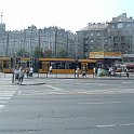 H BP tram04  Aperçu une seule fois très rapidement en 4 jours à Budapest: un combino à Moskvà tér.