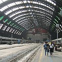 I Milano Centrale  L'imposante halle de Milano Centrale