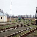 DSC24321  En gare de Gulbene, voies étroites et larges.