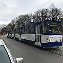 IMG 2833  Riga possède aussi des trams Tatra de la 6ème génération (T6BSU)