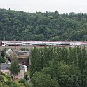 DSC19225  Une rame à deux niveau poussée par une Série 4000 à Luxembourg