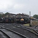 DSC21774  Arrivée au Railway Center de Didcot... sous la pluie.