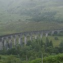 Ecosse400  Le célèbre viaduc de Glenfinnan avec un temps très écossais