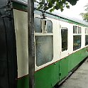 Ecosse480  A la gare de Glenfinnan se trouve un restaurant dans une ancienne voiture-restaurant et un petit hôtel dans une ancienne voiture-lit