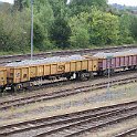 DSC21688  Wagons avec ballast à Hinksey Yard, près d'Oxford