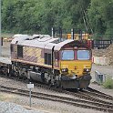 DSC21691  Class 66 de la compagnie English Welsh & Scottisch, une compagnie intégrée maintenant dans DB Cargo UK.