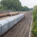 DSC21725  Elle tire des wagons DB Schenker articulés.