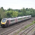 DSC21714  Cette class 221 a quitté Oxford il y a quelques minutes et roule direction sud en passant à côté de Hinksey Yard