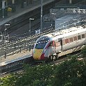 Ecosse130  Class 801 AZUMA quittant la gare d'Edinburgh Waverley