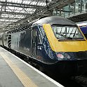 Ecosse172  Une Class 43, anciennement IC 125 HST (High Speed train) à Edinburgh Waverly