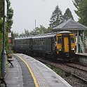 Ecosse484  4 heures plus tard, le train suivant entre en gare de Glenfinnan