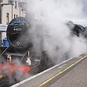 Ecosse387  La 44871 amène son train à Fort William pour l'afternoon service du 8 août 2022