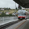 Interrail23 062  Le trains pour les Hauts-Tatras arrive en gare de Poprad-Tatry