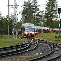Interrail23 068  Starý Smokovec, train en provenance de Štrbské Pleso