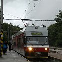 Interrail23 070  Starý Smokovec, le train en provenance de Tatranská Lomnica