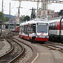 DSC05360  Le mécanicien va chercher la rame 35 au bout de la ligne à St. Gall