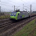 IMG 1210  La 014 entre Zollikofen et Bern avec des wagons de ferroutages vides