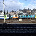 DSC00468  Sputnik aux couleur swiss-express attelé à une A VU III