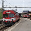 DSC10531  Hasle-Rüegsau: deux générations de RBDe 566 de l'ex-RM