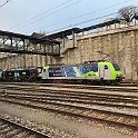 IMG 0224  Une 485, une 475 (Vectron) Dispolok au service de BLS et Crossrail et une 187 (Last Mile) à Spiez