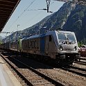 DSC18969  BR 187 Railpool louée par BLS Cargo avec une Re 486 BLS devant un train de marchandise à Göschenen