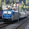 DSC20172  La 003 en tête d'un train de mesure à Göschenen