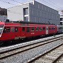 DSC00594  RBDe 566 231 ex-RM avec un S4 Langnau - Thun. Le jumbo a déjà reçu la livrée BLS. Belp