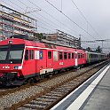 DSC00692  Belp, S3 pour Biel/Bienne avec une RBDe 566 ex-RM et des voitures intermédiaires aussi ex-RM avec portes louvoyantes larges et seulement 9 fenêtres.