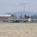 DSC11247  3 Lötschberger en UM dans la vallée de l'Aar. Le train sera scindé à Spiez avec une partie vers Brig (par l'ancienne ligne du Lötschberg et le reste vers Zweisimmen)