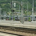 DSC09330  Sargans, nouveau train pour le BLS encore en phase de tests