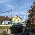 IMG 2703  Une nouvelle automotrice du BLS sur une voie de garage à Burgdorf