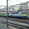 CH BLS Re420  Re 420 503-2 ex CFF avec RE Neuchâtel - Bern à Neuchâtel