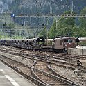 DSC10381  Chargement des voitures sur le train à Kandersteg