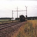 CH CFF Ae47 Gilly  Ae 4/7 près de Gilly-Bursinel avec train postal. Environ 1985
