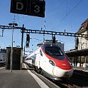 DSC14126  Arrivée à Lausanne sur voie 3, EC Genève - Milano