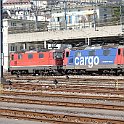 DSC16764  UM de Re 4/4 II avec un train de marchandises à Lausanne