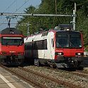 DSC10297  Matran, croisement entre IR Luzern - Genève-Aéroport et Régio Romont-Fribourg-Yverdon-les-Bains